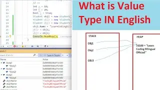 What is Value Type in C# English