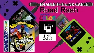 Road Rash (GBC, 2000) - ENABLE THE LINK CABLE -  #LinkItUp #Gameboy #multiplayer #RoadRash