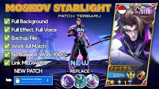 Script Skin Moskov Starlight Violet Spear No Password | Full Effect And Voice Patch Terbaru