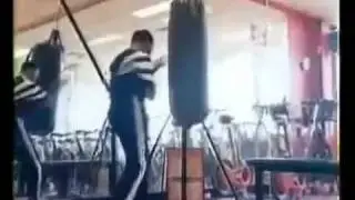 Sheikh Khalid Yassin training