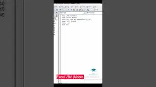 Excel VBA (Lower case) Code ahead