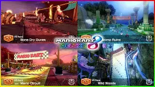 [MK8DX] 4 new course textures release!