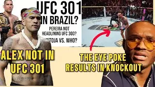 ALEX PAIRERA ISN'T FIGHTING ON UFC 301| USMAN SAYS HALLOWAYS EYE POKING RESULTS IN KNOCKOUT