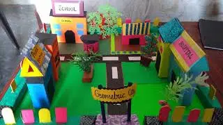 Model of geometric city