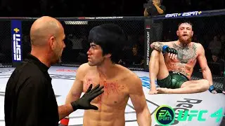 UFC4 Bruce Lee vs Conor McGregor EA Sports UFC 4 PS5