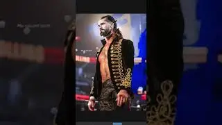 Seth Rollins 😈 attitude photo editing #mhcolonyedits #steditz1 #shorts #photoediting
