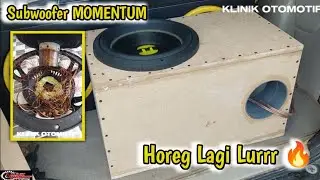 Test Subwoofer Momentum CX2DD yg Jebol BISA Horeg Lagi Lur 🔥🔥🔥 | KLINIK OTOMOTIF
