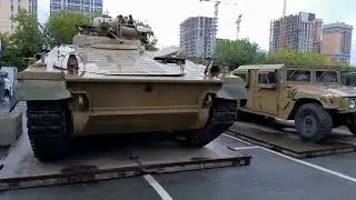 Выставка трофейной техники НАТО