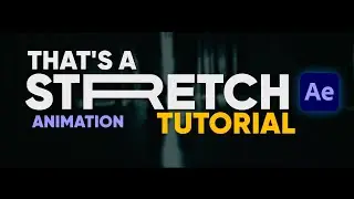Easily Stretch Text Animation Title in After Effects | Tutorial