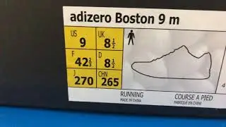 Adizero Boston 9 m review