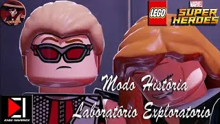 Aprendendo a jogar Marvel lego  invadindo Laboratório exploratório - PS4