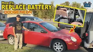 How To Replace Battery - Dodge Neon (Andy’s Garage: Episode - 501)