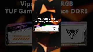 Unstoppable Speed Viper Elite 5 RGB TUF Gaming Alliance DDR5 High-Performance Memory | Patriot Viper