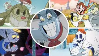 Cuphead DLC - All Bosses (The Delicious Last Course) + SECRET Boss