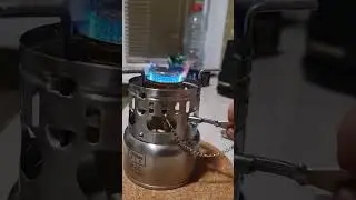 Первый розжиг примуса IWalker G43S