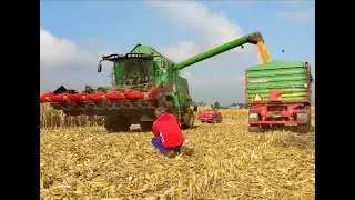Kukurydza na ziarno 2019  | GR.Biesok | John deere W540
