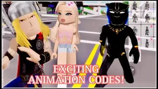 EXCITING NEW ANIMATION CODES FOR BROOKHAVEN| FULL SHOWCASE & HOW TO USE THEM!
