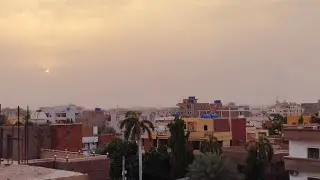 Sunset di SUDAN Sore hari