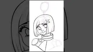 AMONG US CHARACTER TO ANIME?!! AMONG US PURPLE