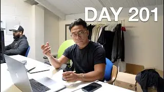 raw update building a REAL e-commerce brand - day 201