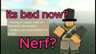 (Outdated) Pickaxe Is Nerfed And Bad Now? (My Illegal Opinion) | Guts & Blackpowder 0.12 Update