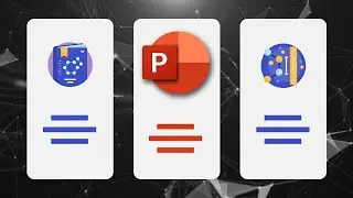 Make Better Presentations! PowerPoint Looping Video Background Slide with Bullet points ✅🔥