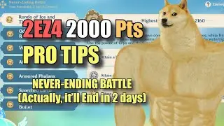 Never Ending Battle 2000 Points Tips For Beginner