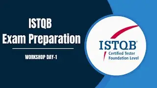 ISTQB Preparation Workshop Day-1