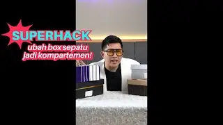 laci mini dari kotak sepatu 📦 ala Nic Putra & Samuel Christ | TikTok Indonesia