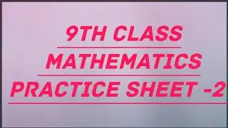 Class 9th mathematics weekly practice sheet-2 Number System PSEB CBSE @simraneducom5004