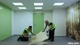 Altro Whiterock Installation 9: Finishing details