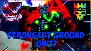 I GOT THE STRONGEST GRND ONLY UNIT MONSTER NO 8 (30M DMG!) WITH OVERLORD IN ANIME LAST STAND! Roblox