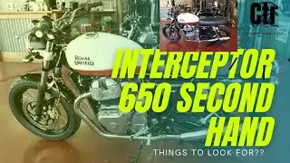 Second Hand RE Interceptor 650 Things that you have to look for before buying one #Interceptor
