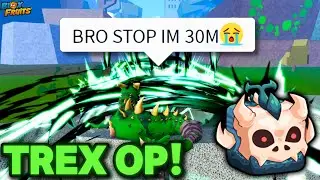 This 30M TREX One Shot Combo MAKES EVERYONE RAGE QUIT!!🤣💀 | Blox Fruits