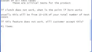 Functional Testing Part 27 Build Verification Tests