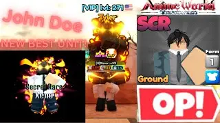*NEW* SCR+ XENO IS THE NEW BEST UNIT! | Anime World Tower Defense