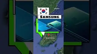 Smartphones From Different Countries #country #map #world #shorts