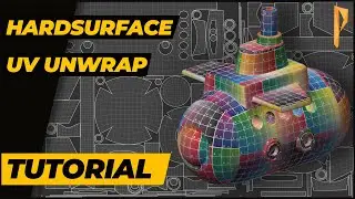Cinema 4D R25 Hard Surface UV Unwrapping Tutorial