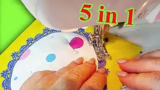 Very easy! 5 delightful sewing projects in 10 minutes
