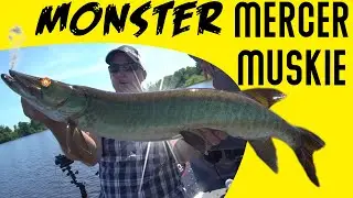 MONSTER MERCER MUSKIE FISHING!!!