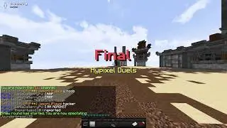 Duels Cheater (Hypixel evidence)
