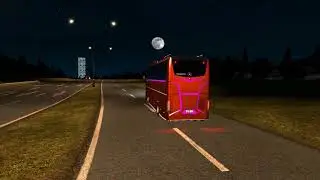 Euro Truck Simulator 2 Bus trip to Marseille with MB Travego 2016 Euro 6