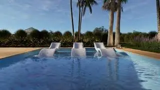 DIGITAL ARCHITECTS - Render 3D de Villa de Lujo: Realismo en Cada Detalle