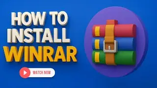 How to Install WinRAR on Windows 10/11 in 2025 | Step-by-Step Tutorial