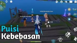 Quest Dunia Puisi Kebebasan Fontaine dan Achievement,Genshin Impact
