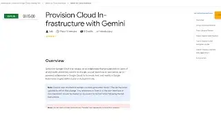 Qwiklabs | Provision Cloud Infrastructure with Gemini