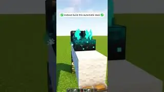Minecraft: Modern Automatic Door! 