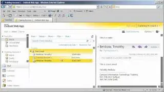 Using Email In Outlook Anywhere