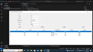 Employee Management System Using Python