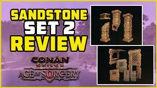 Sand Stone Set 2! Age of Sorcery | Conan Exiles 2022